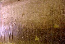 الأول وابنه رمسيس مع قائمة ملوك أبيدوس المصدر ويكيبيديا 220x150 - مدينة أبيدوس سجل تاريخي لملوك مصر القديمة