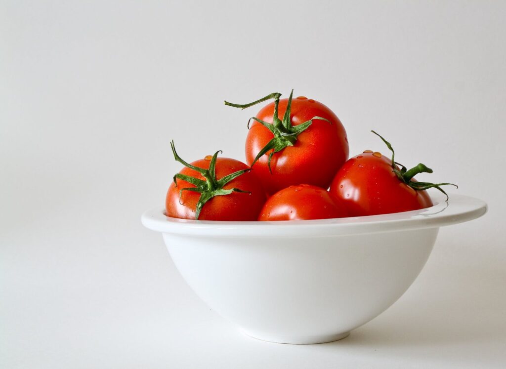 القيمة الغذائية للطماطم
